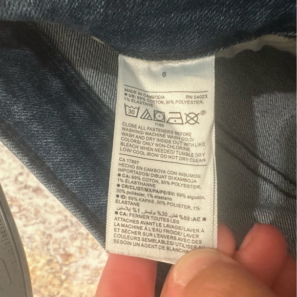 Old Navy High Rise Super Skinny sz 8 - Picture 7 of 8